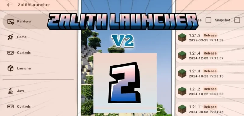 Zalith Launcher – Minecraft Java on Your Android Phone