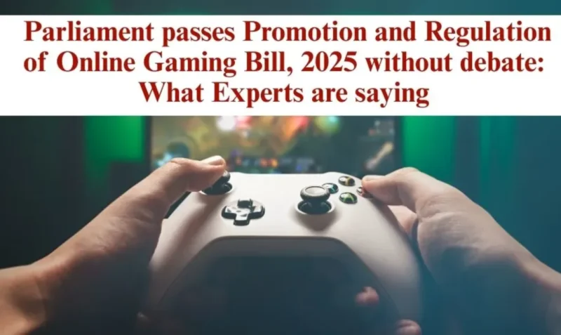 The Promotion and Regulation of Online Gaming Act 2025